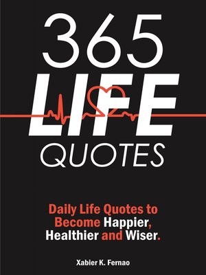 cover image of 365 Life Quotes